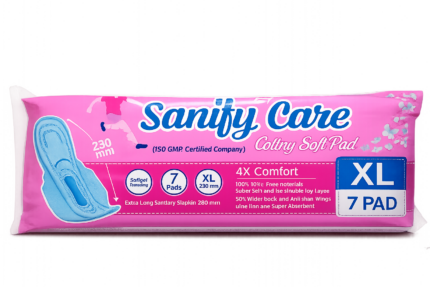 Sanify Care Cottony Soft Pads XL – 7 Pads Pack